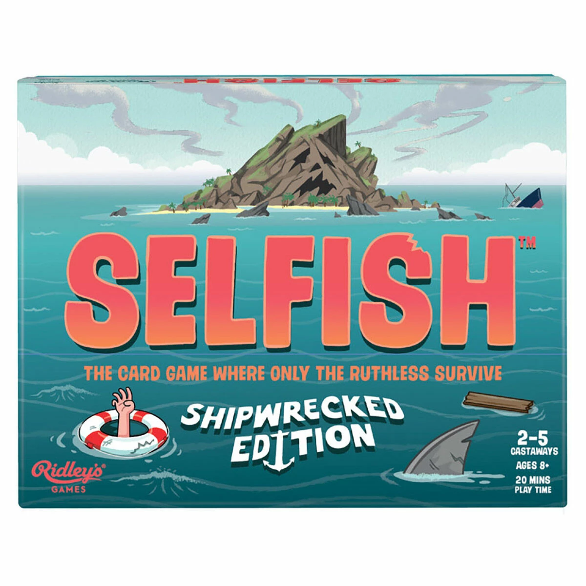 Ridley's Selfish Shipwrecked Edition Card Game 2 Ridley's Selfish Shipwrecked Edition Card Game - Image 2