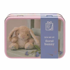 Widdop & Co Gift In A Tin Sew Me Up Floral Bunny