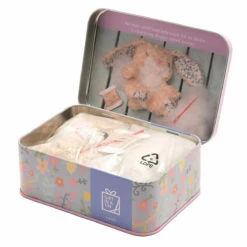Widdop & Co Gift In A Tin Sew Me Up Floral Bunny -gifts shop 101291 widdop co apples to pears gift in a tin sew me up floral bunny 4