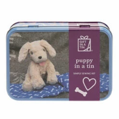 Widdop & Co Gift In A Tin Sewing Kit Puppy