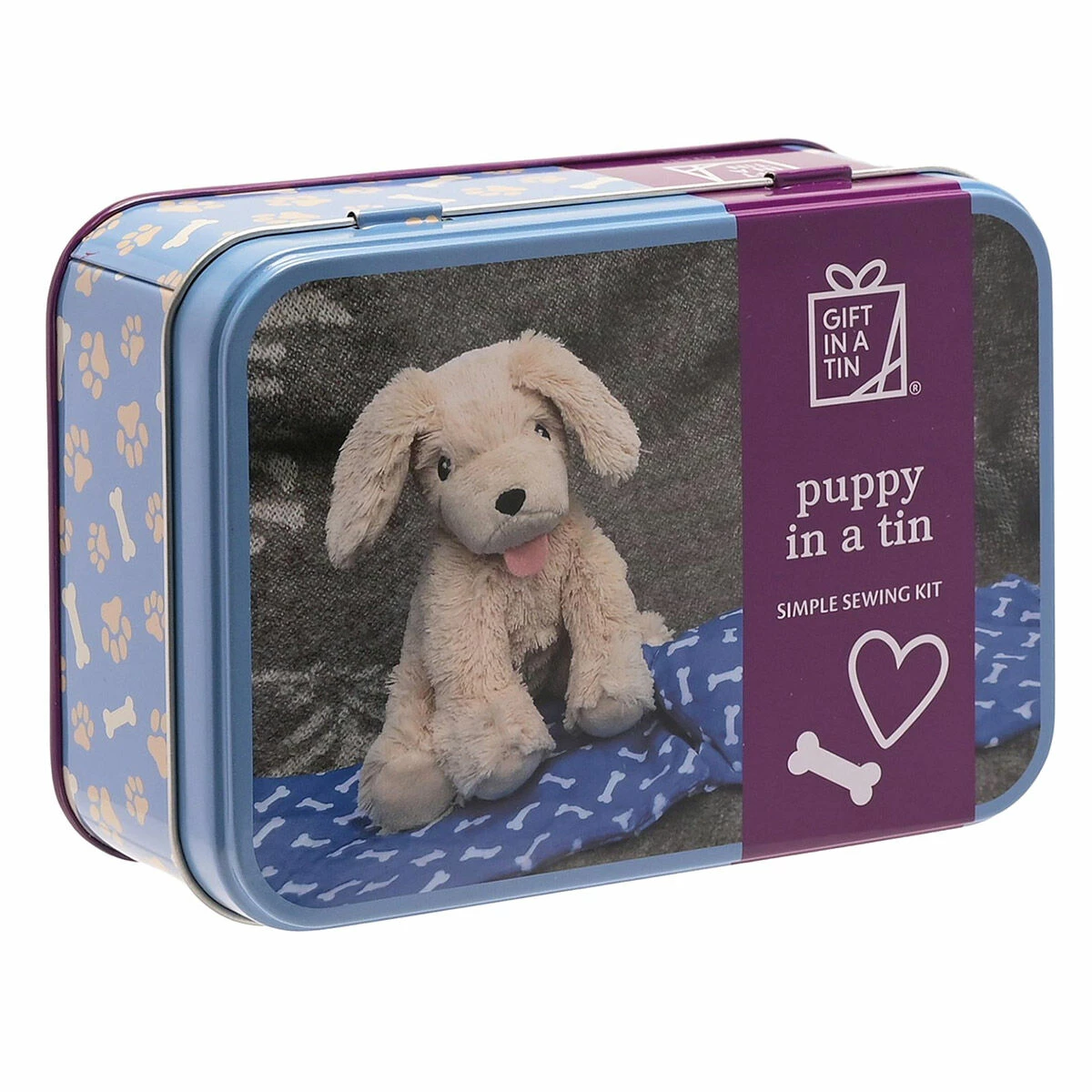 Widdop & Co Gift In A Tin Sewing Kit Puppy 2 Widdop & Co Gift In A Tin Sewing Kit Puppy - Image 2