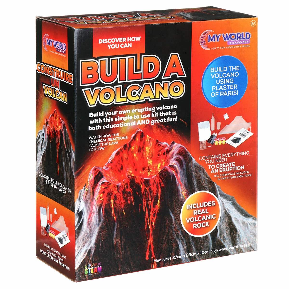 Funtime My World Build A Volcano 1 Funtime My World Build A Volcano