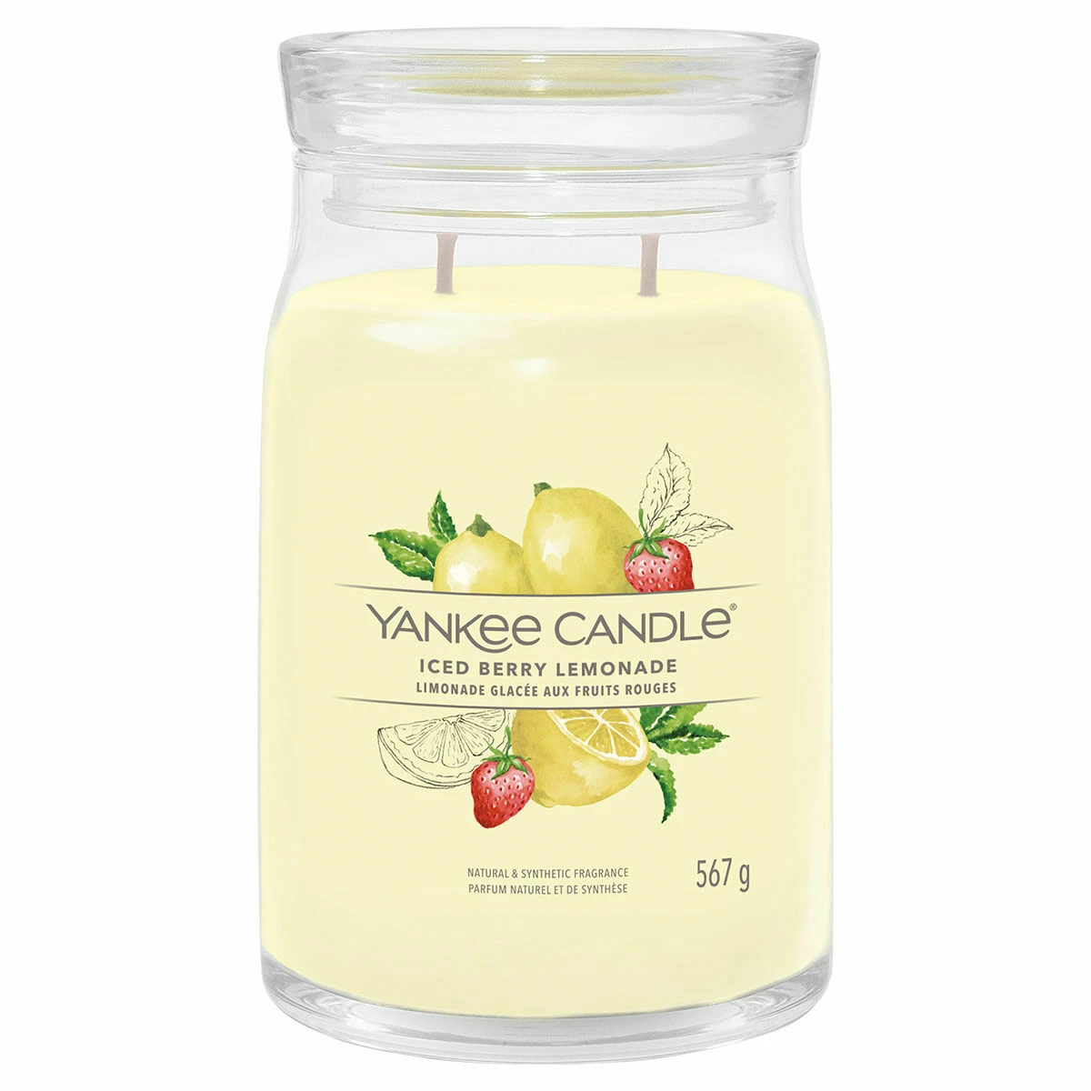 Yankee Candle Iced Berry Lemonade Signature Large Jar Candle 1 Yankee Candle Iced Berry Lemonade Signature Large Jar Candle