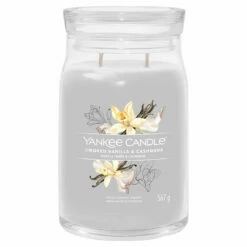 Yankee Candle Smoked Vanilla & Cashmere Signature Large Jar Candle