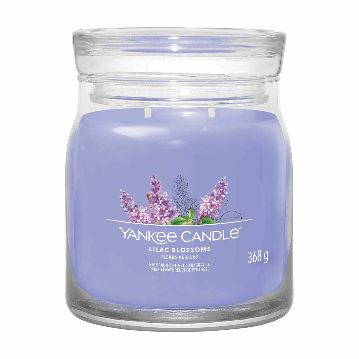 Yankee Candle Lilac Blossoms Signature Medium Jar Candle 1 Yankee Candle Lilac Blossoms Signature Medium Jar Candle