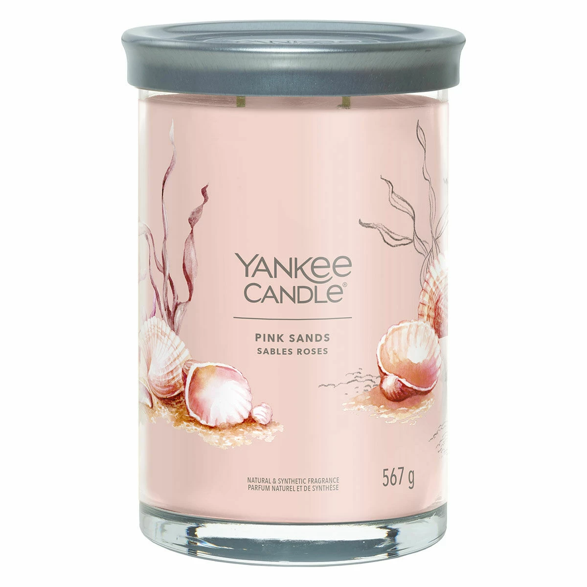 Yankee Candle Pink Sands Signature Large Tumbler Candle 1 Yankee Candle Pink Sands Signature Large Tumbler Candle