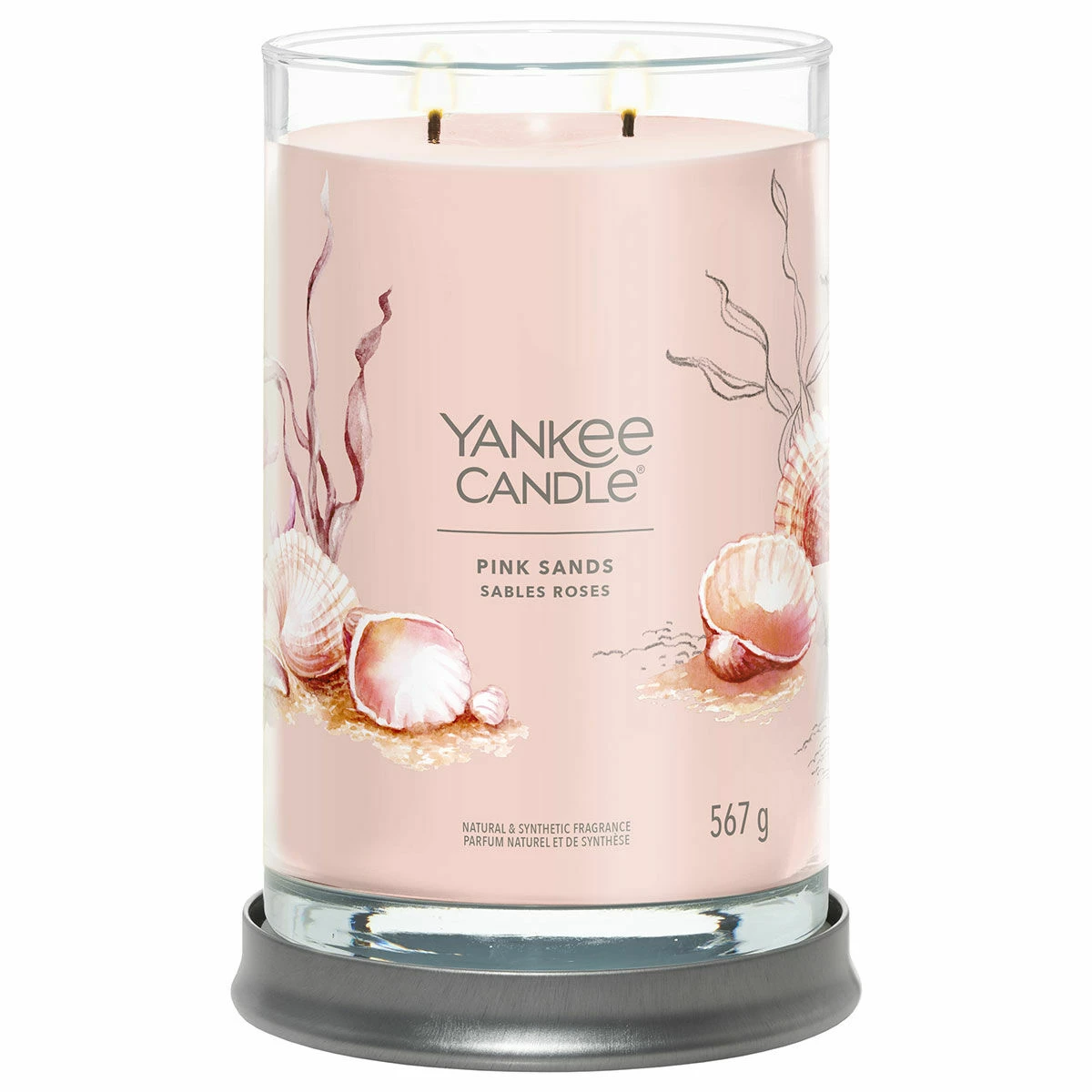 Yankee Candle Pink Sands Signature Large Tumbler Candle 2 Yankee Candle Pink Sands Signature Large Tumbler Candle - Image 2