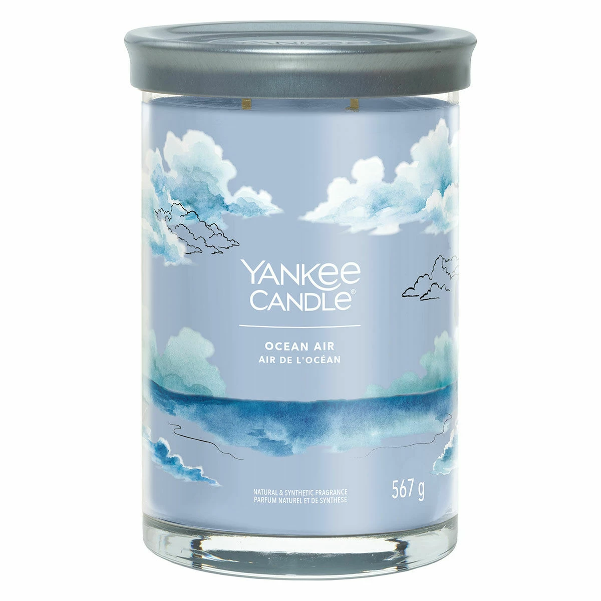 Yankee Candle Ocean Air Signature Large Tumbler Candle 1 Yankee Candle Ocean Air Signature Large Tumbler Candle