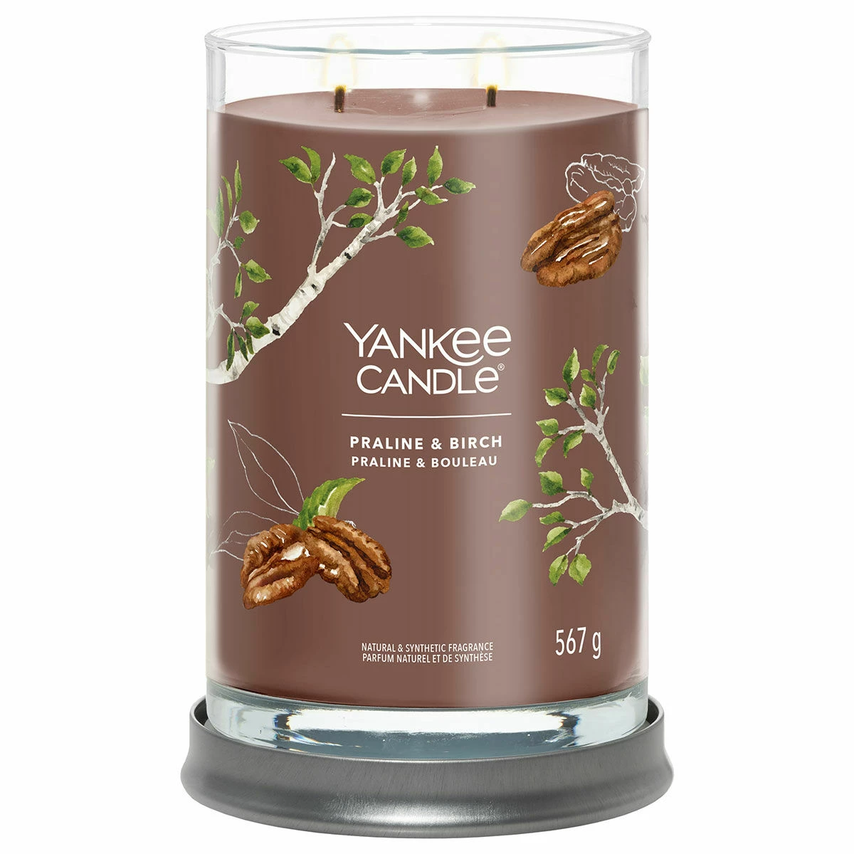 Yankee Candle Praline & Birch Signature Large Tumbler Candle 2 Yankee Candle Praline & Birch Signature Large Tumbler Candle - Image 2