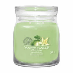 Yankee Candle Vanilla Lime Signature Medium Jar Candle