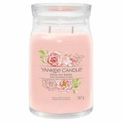Yankee Candle Fresh Cut Roses Signature Large Jar Candle