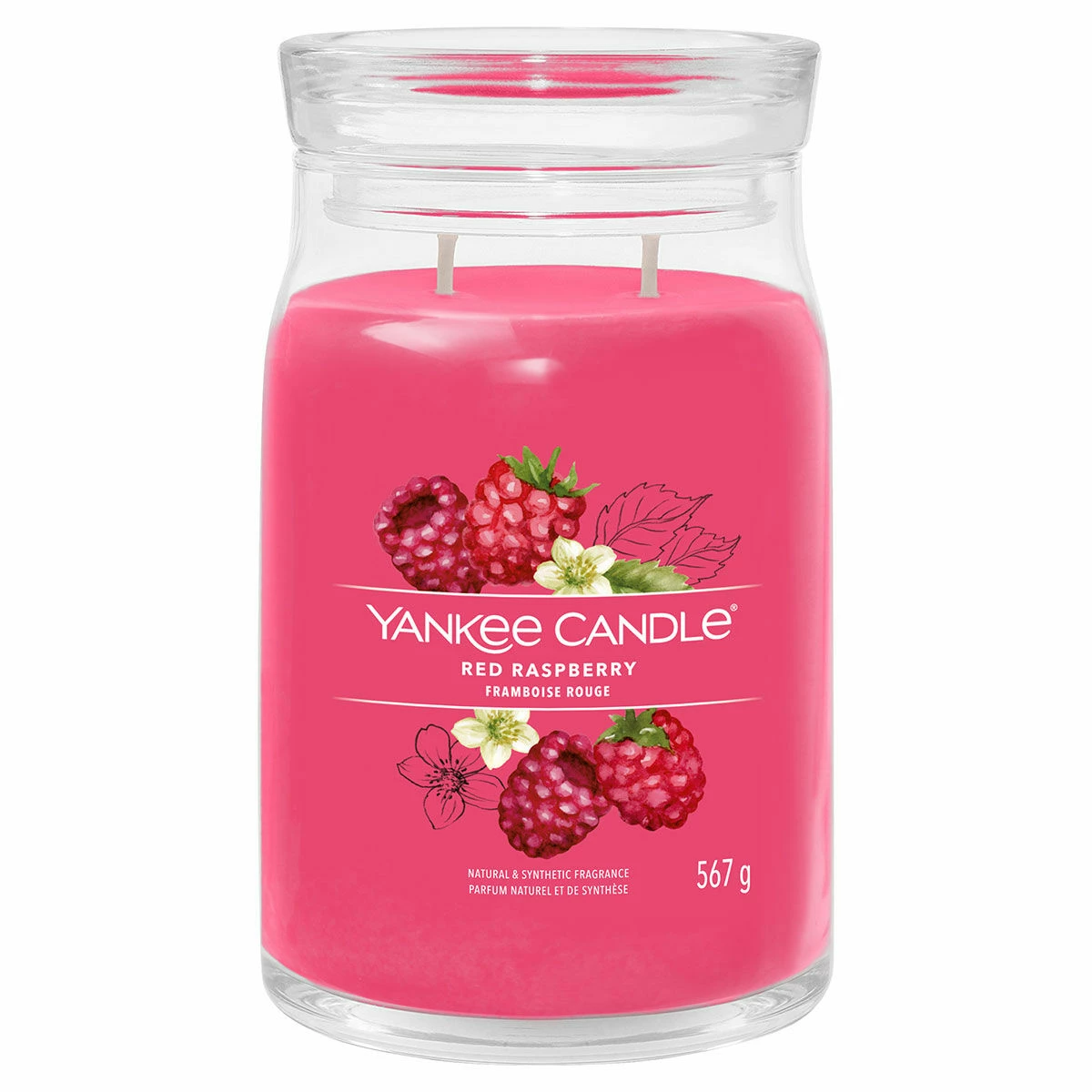 Yankee Candle Red Raspberry Signature Large Jar Candle 1 Yankee Candle Red Raspberry Signature Large Jar Candle