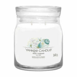 Yankee Candle Baby Powder Signature Medium Jar Candle