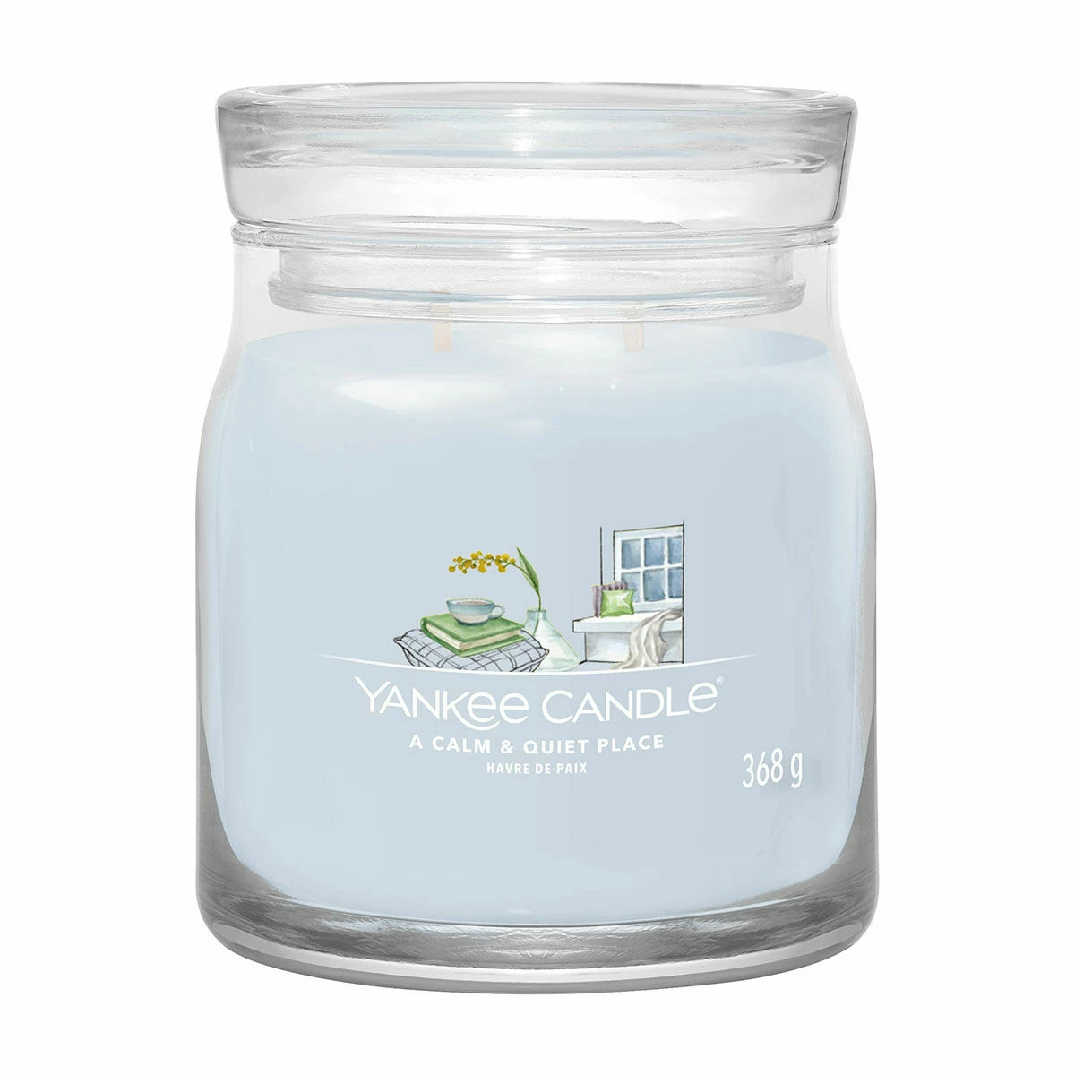 Yankee Candle A Calm & Quiet Place Signature Medium Jar Candle 1 Yankee Candle A Calm & Quiet Place Signature Medium Jar Candle
