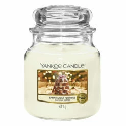 Yankee Candle Spun Sugar Flurries Medium Jar Candle