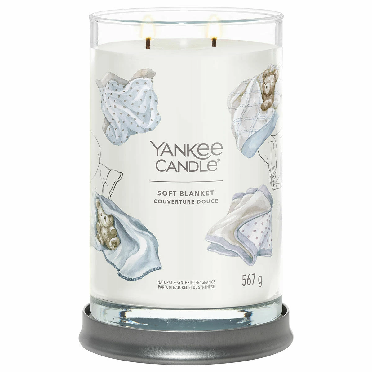 Yankee Candle Soft Blanket Signature Large Tumbler Candle 2 Yankee Candle Soft Blanket Signature Large Tumbler Candle - Image 2