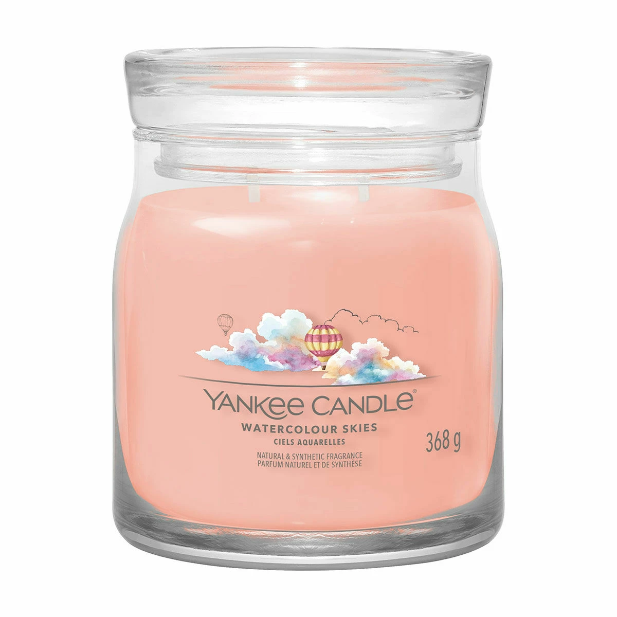 Yankee Candle Watercolour Skies Signature Medium Jar Candle 1 Yankee Candle Watercolour Skies Signature Medium Jar Candle