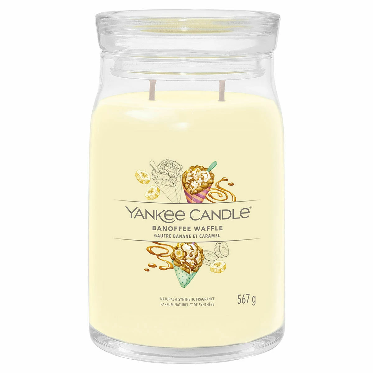 Yankee Candle Banoffee Waffle Signature Large Jar Candle 1 Yankee Candle Banoffee Waffle Signature Large Jar Candle