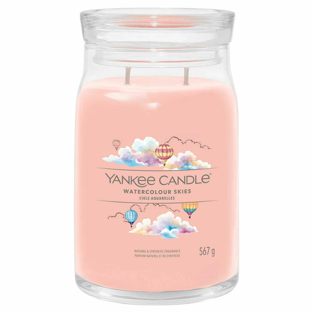 Yankee Candle Watercolour Skies Signature Large Jar Candle 1 Yankee Candle Watercolour Skies Signature Large Jar Candle
