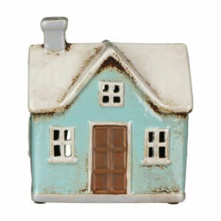 Shudehill Village Pottery Traditional Turquoise House Tealight Holder 7 Shudehill Village Pottery Traditional Turquoise House Tealight Holder -gifts shop 291343 shudehill village pottery traditional turquoise house tealight holder 2