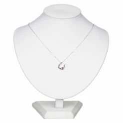 Equilibrium Two-Tone Equestrian Lucky Horseshoe Necklace -gifts shop 329115 equilibrium two tone equestrian lucky horseshoe necklace 04