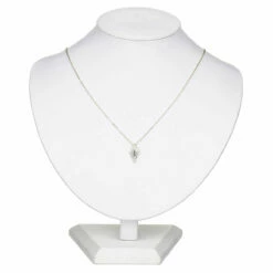 Equilibrium Gold-Plated Back To Nature Pave Leaf Necklace 6 Equilibrium Gold-Plated Back To Nature Pave Leaf Necklace -gifts shop 329310 equilibrium gold plated back to nature pave leaf necklace 03