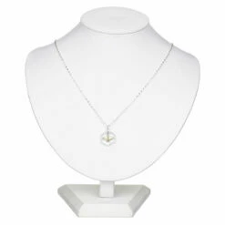 Equilibrium Two Tone Honeybee In Honeycomb Necklace -gifts shop 329385 equilibrium two tone honeybee in honeycomb necklace 04