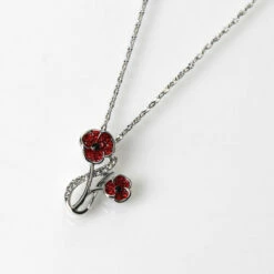 Equilibrium Elegant Poppies Necklace