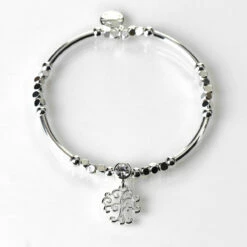 Equilibrium Set Of 3 Silver-Plated Nature Bracelets Gift Set -gifts shop 329491 equilibrium set of 3 silver plated nature bracelets gift set 05