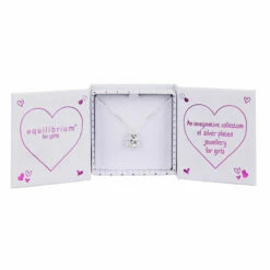 Equilibrium Girls Silver Plated Sparkly Teddy Necklace 5 Equilibrium Girls Silver Plated Sparkly Teddy Necklace -gifts shop 329752 equilibrium girls silver plated sparkly teddy necklace b