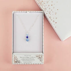 Equilibrium Silver Plated Blue Moonstone Ripple Necklace 6 Equilibrium Silver Plated Blue Moonstone Ripple Necklace -gifts shop 334130 equilibrium silver plated blue moonstone ripple necklace b
