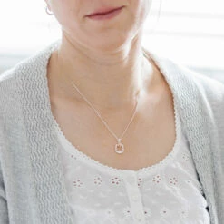 Equilibrium Two Tone Equestrian Horseshoe Heart Necklace -gifts shop 334191 equilibrium two tone equestrian horseshoe heart necklace lifestyle