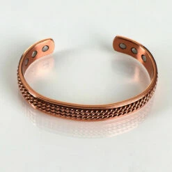 Equilibrium Men’s 3 Rope Copper Bangle
