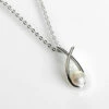 Equilibrium Silver Plated Fresh Water Pearl Kiss Necklace