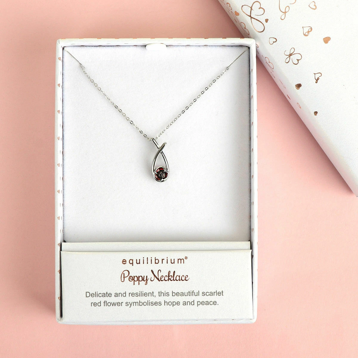 Equilibrium Kiss Poppy Necklace 2 Equilibrium Kiss Poppy Necklace - Image 2