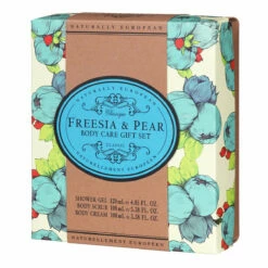 The Somerset Toiletry Co Naturally European Freesia And Pear Body Care Gift Set -gifts shop 52782 naturally european freesia and pear body care gift set1 04