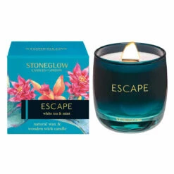 Stoneglow Infusion Escape White Tea & Mint Reed Diffuser Tumbler Candle