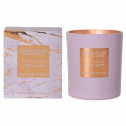 Stoneglow Luna May Chang & Rhubarb Candle