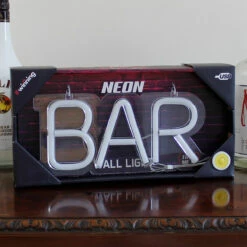 The Source Neon Bar Wall Light -gifts shop 80356 the source neon bar wall light 2