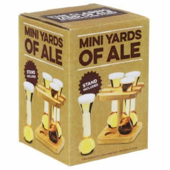 The Source Mini Yards Of Ale Glasses With Stand -gifts shop 93485 the source mini yards of ale glasses with stand 5