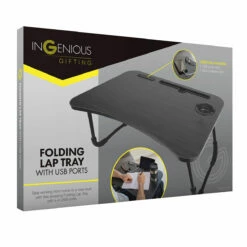 The Source Folding Lap Tray With USB Port -gifts shop 94122 the source folding lap tray with usb ports 6
