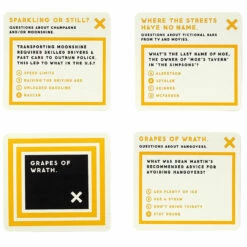 Trivial Drinking Trivia 8 Trivial Drinking Trivia -gifts shop 9780735376977 abrams chronicle brass monkey trivial drinking trivia 2