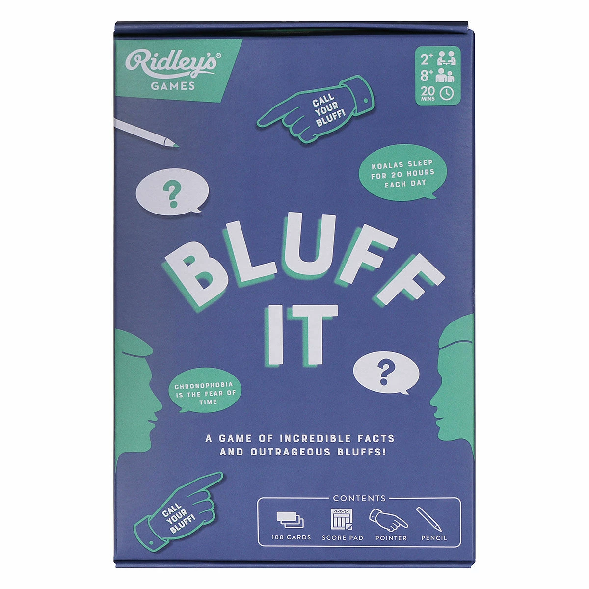 Ridley's Bluff It Game 2 Ridley's Bluff It Game - Image 2