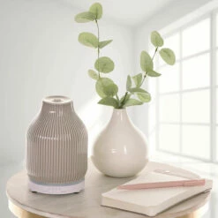 Aroma Home Purify & Balance Ceramic USB Ultrasonic Diffuser -gifts shop aroma home ah dif0001 purify balance diffuser lifestylexx