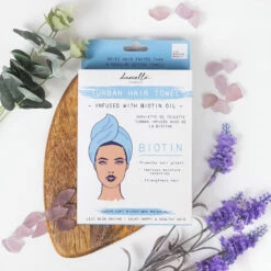 Aroma Home Biotin Oil Infused Hair Turban