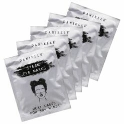 Aroma Home Cucumber Steam Eye Masks Set Of 5 -gifts shop aroma home em 19 008 cucumber steam eye mask set of 5 3