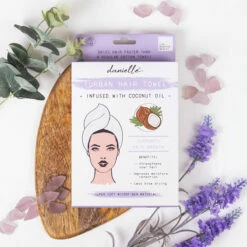 Aroma Home Coconut Oil Infused Hair Turban