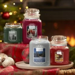 Yankee Candle Evergreen Mist Large Jar Candle -gifts shop aw19 alpine christmas 4 jar landscape 1565170895 2