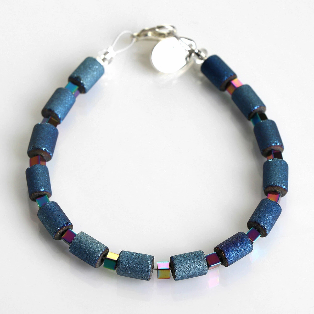 Carrie Elspeth Cobalt Lava Glimmer Bracelet 2 Carrie Elspeth Cobalt Lava Glimmer Bracelet - Image 2