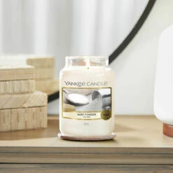 Yankee Candle Baby Powder Large Jar Candle 5 Yankee Candle Baby Powder Large Jar Candle -gifts shop baby powder large jar